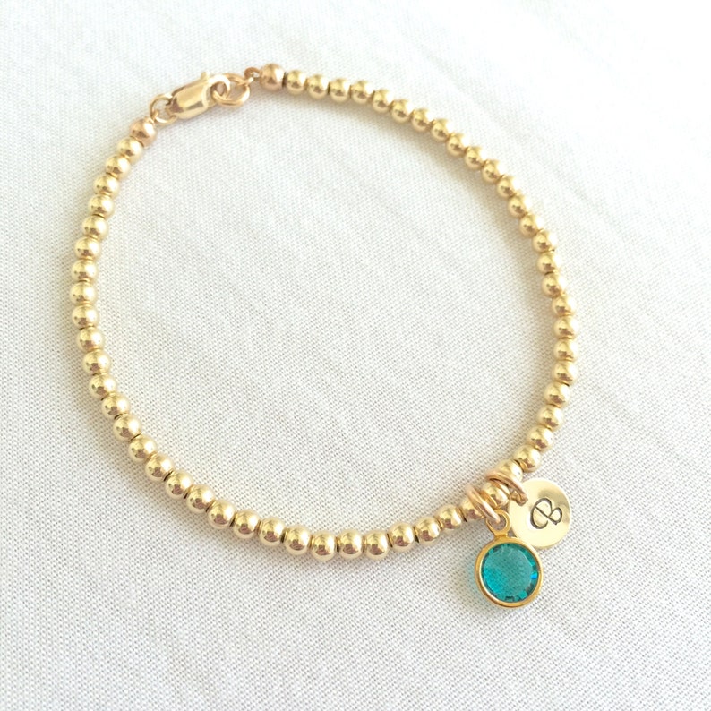 Personalised Baby Bracelet Child Bracelet 14K Gold Filled Etsy