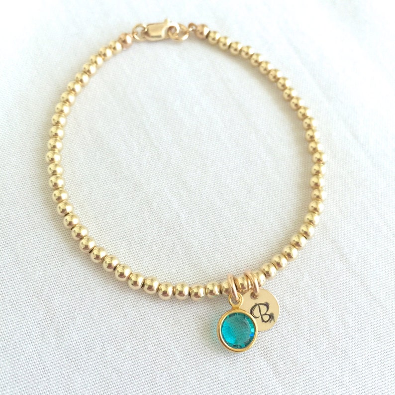 Personalised Baby Bracelet Child Bracelet 14K Gold Filled Etsy