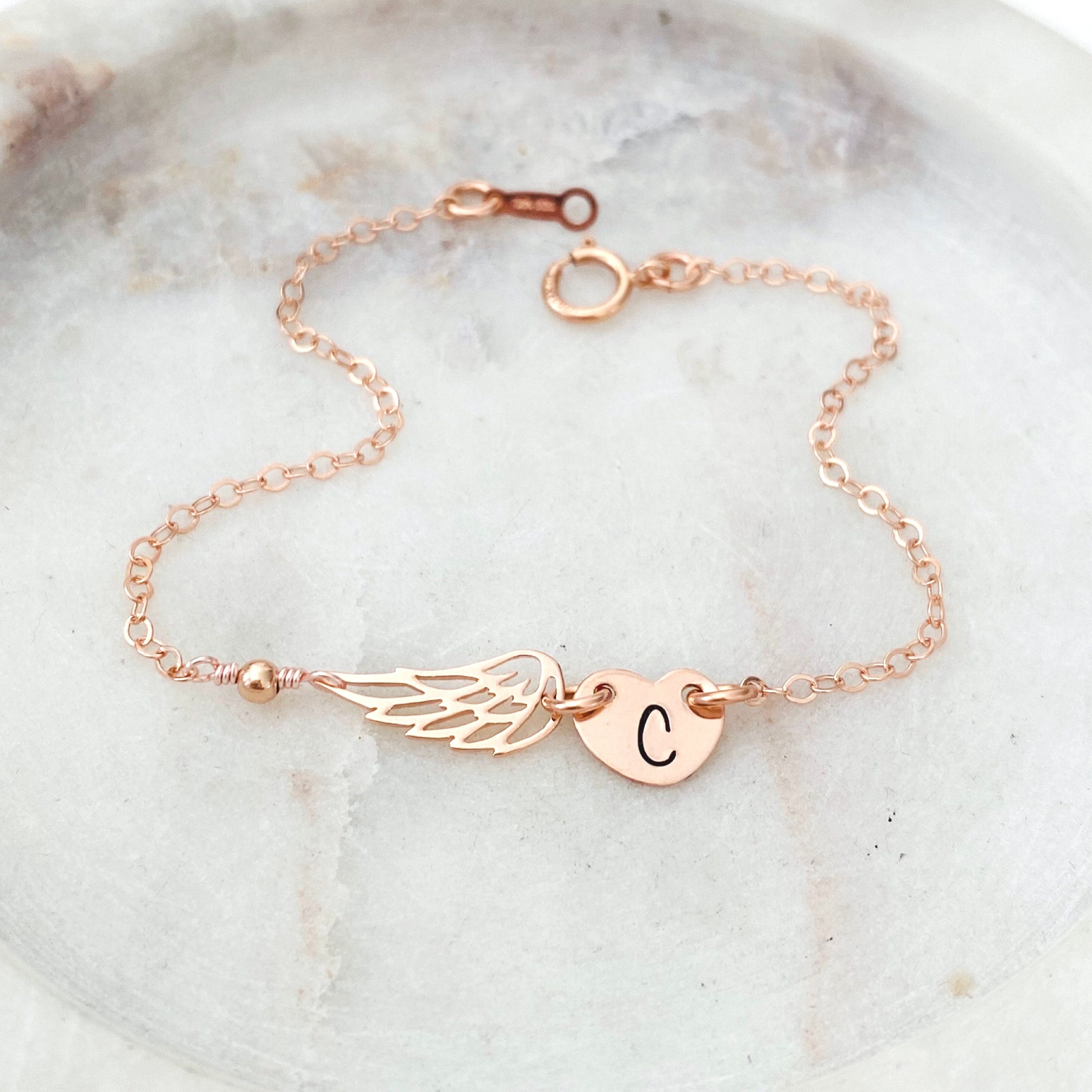 cubic zirconia angel wings necklace in sterling silver - Jo For Girls