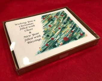Christmas Cheer Greeting Cards Boxed Set of 8
