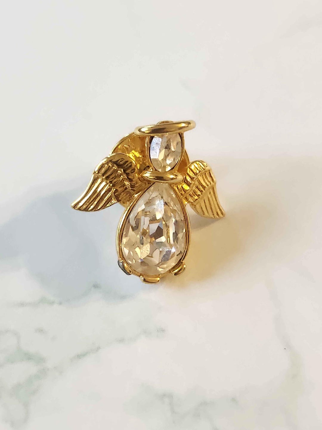 Vintage Barbara Mandrell Angel Pin - Etsy