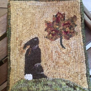 Leaf Peeper Rug Hooking Pattern