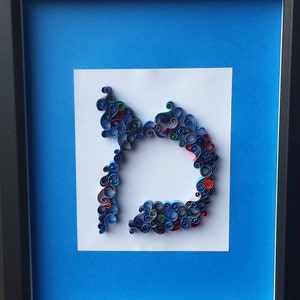 Monogramma Quilling "MEM"