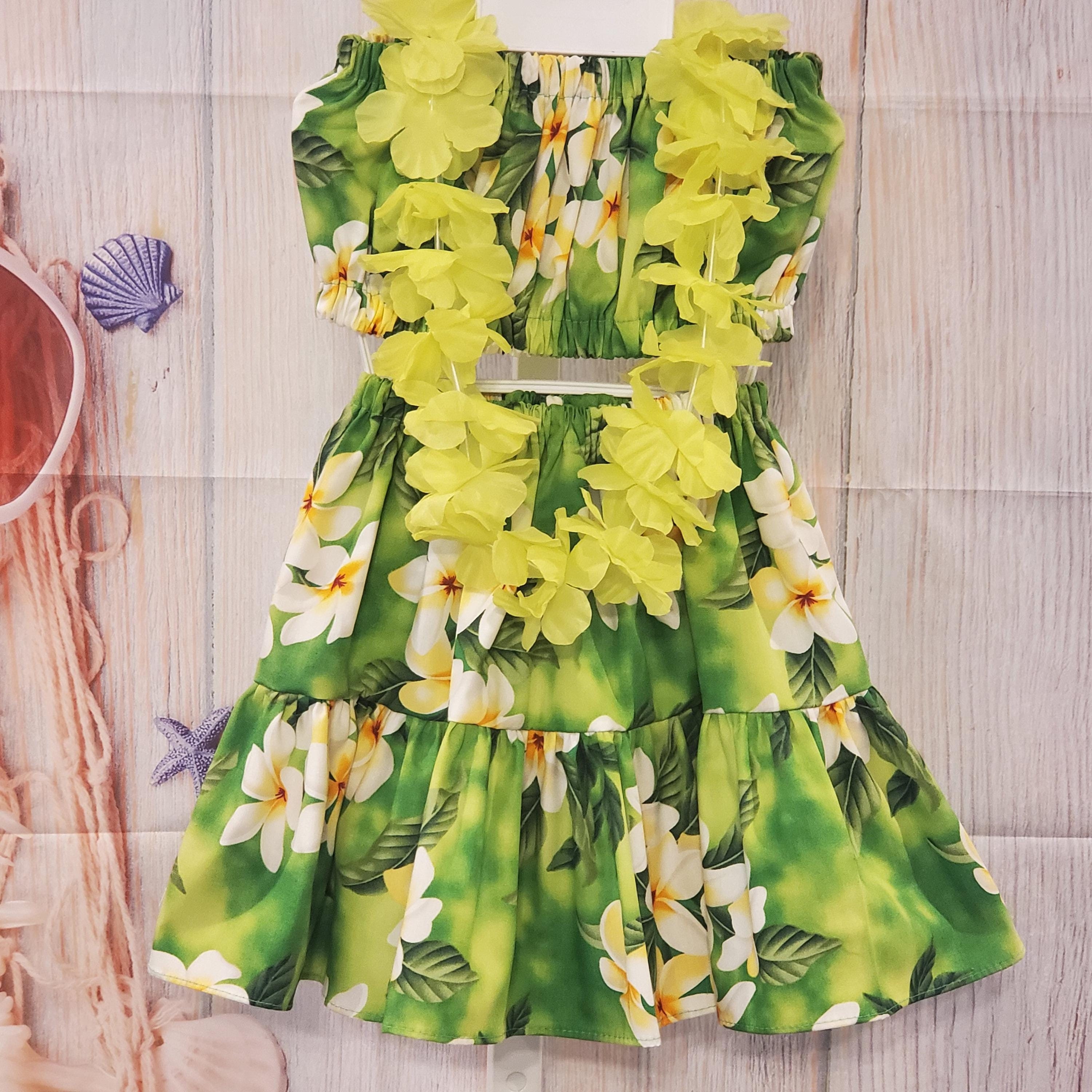 Girls Hula Hawaiian Dress; Girls Luau Dress, Girls Birthday, Girls Party  Dress, Gift for Her, Gift for Daughter. Made in Hawaii. SIZE 2/4 - Etsy