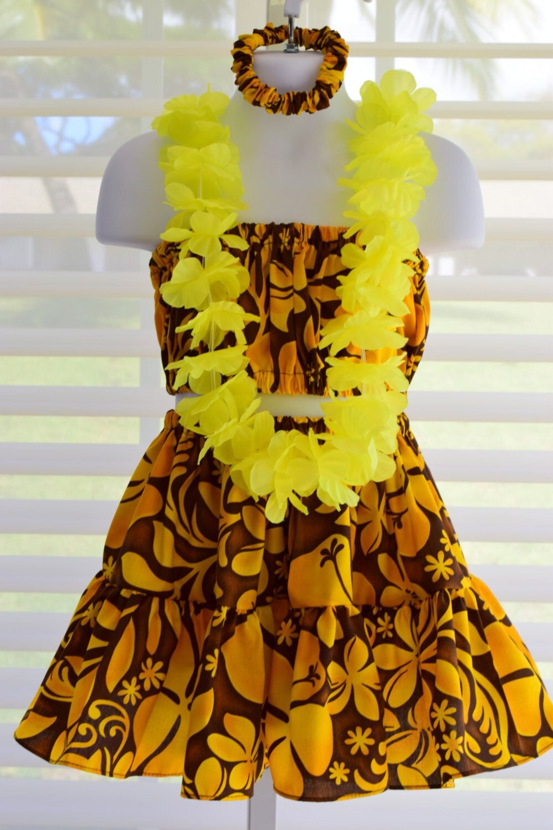 Girls Hula Hawaiian Dress Outfit; Girls Luau Dress, Girls Birthday, Girls  Hula Party Dress, Gift for Her, Gift for Daughter. Made in Hawaii. - Etsy