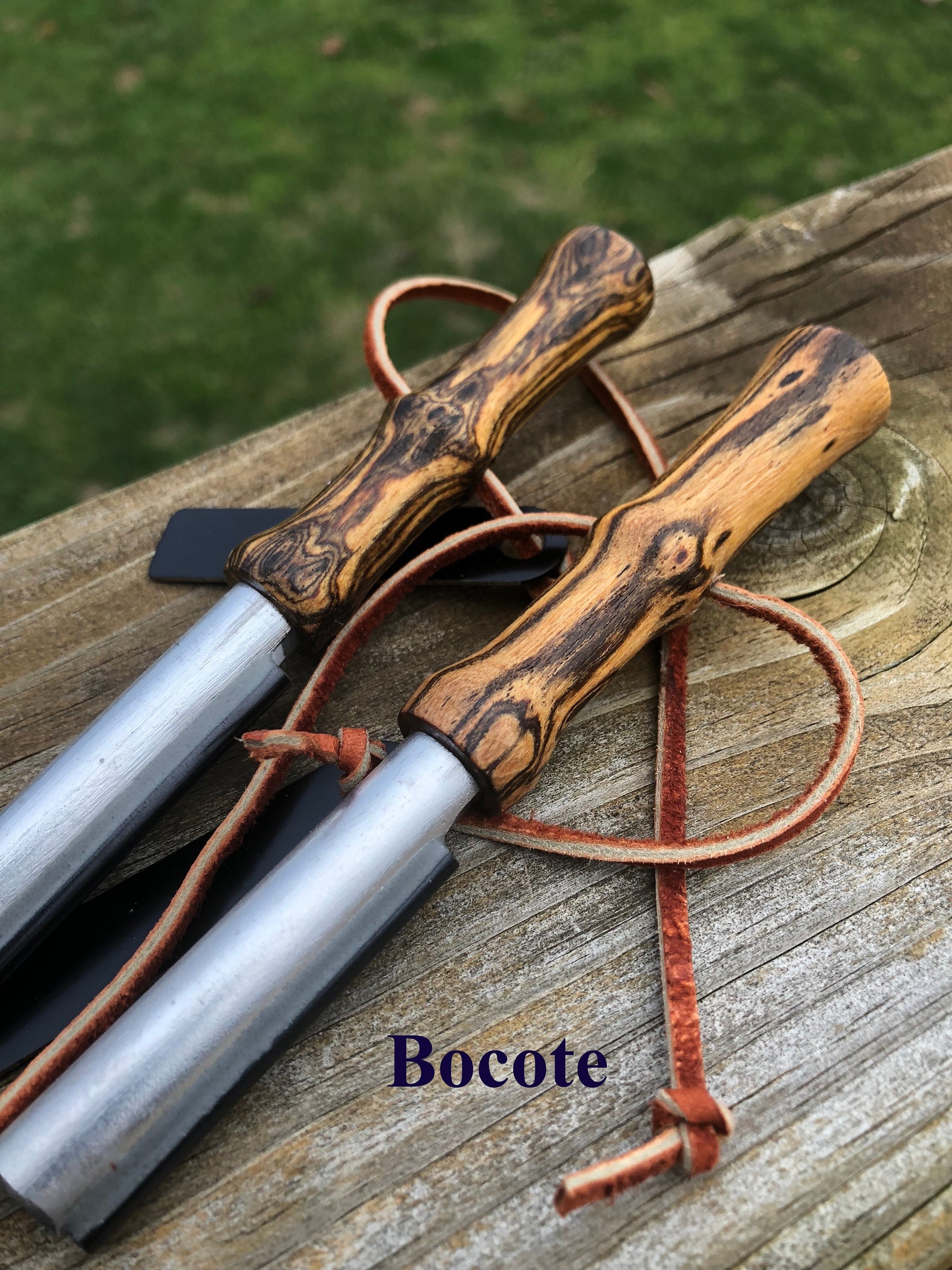 Fire Starter Engraved Flint, Steel & Magnesium W/ Compass Gift for Men