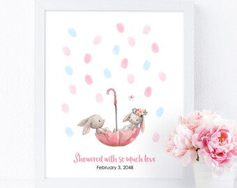 Thumbprint Umbrella Etsy