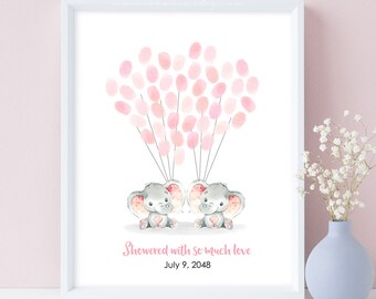 Twins Guestbook Etsy
