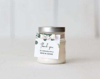 Eucalyptus Wedding Favor Tags