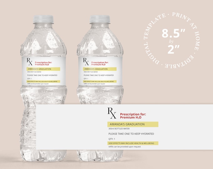 Shot / Oral / Liquid Prescription Labels Labels Only Printed - Etsy