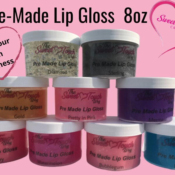 Lip Gloss Kit Etsy