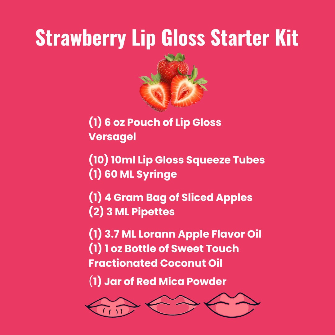 Customizable Lip Gloss Starter Kit 