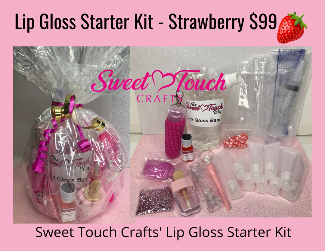 Lip Gloss Starter Kit/makeup/versagel/gift Etsy