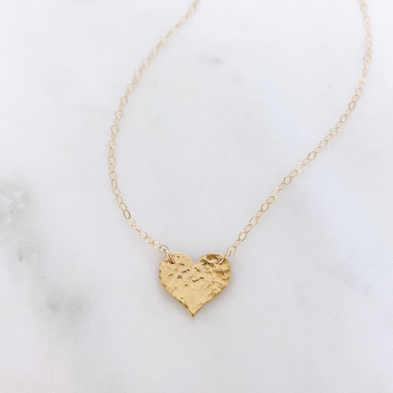 Mother Daughter Necklace Heart Necklace Mom Necklace Etsy