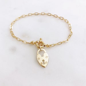 Heart Lock Bracelet & Key Necklace - Online Low Price - MOLOOCO