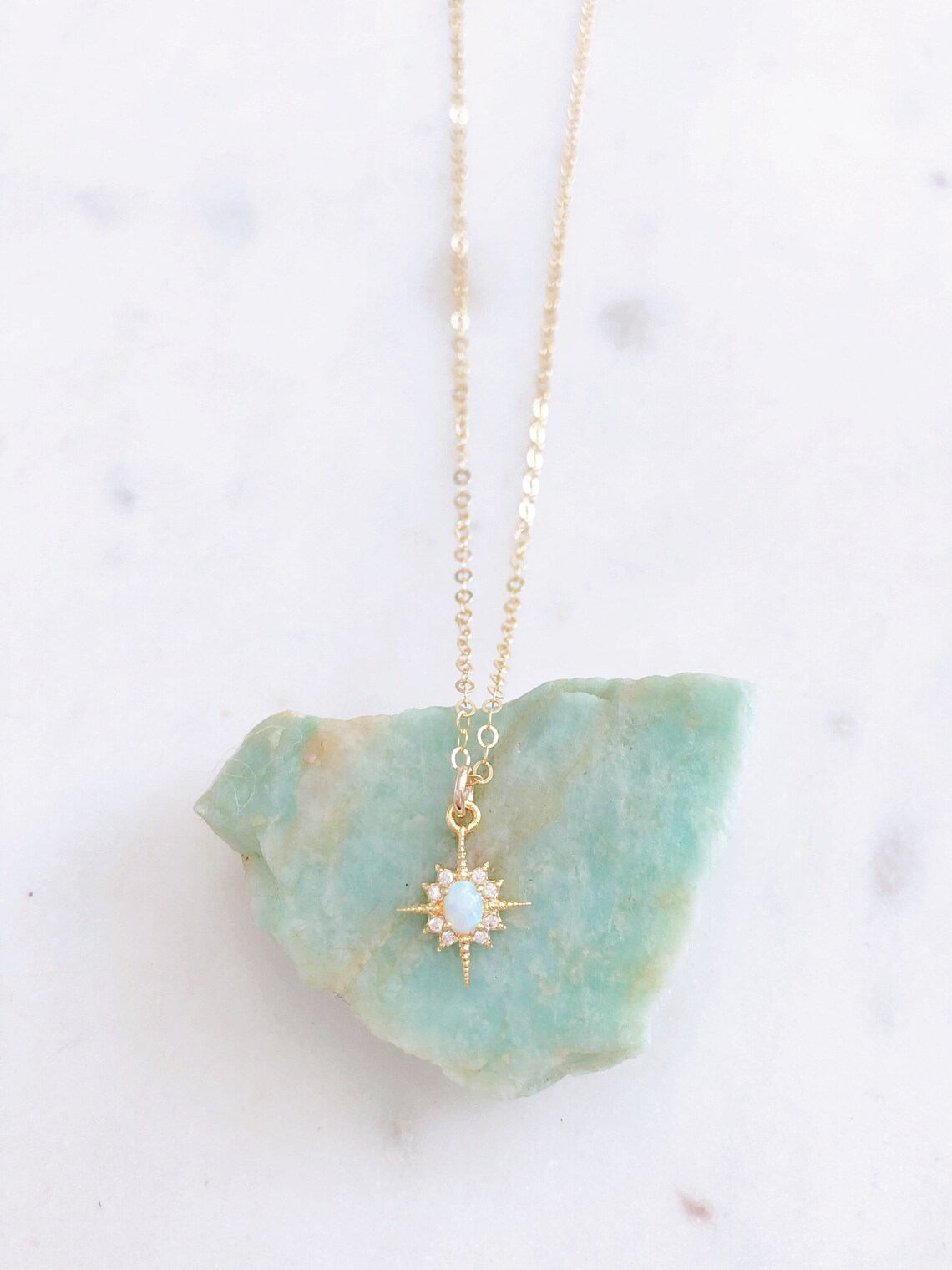 Opal north star necklace Outlet