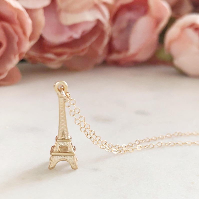 Eiffel Tower Necklace Eiffel Tower Eiffel Tower Jewelry Etsy