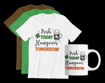 st. Patricks day tshirts , sweatshirt, mug , bundles multiple colors available