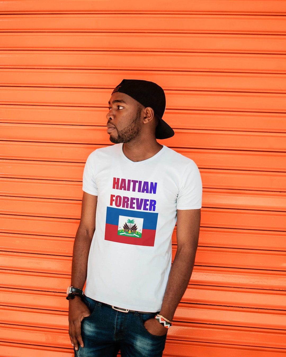 Haitian Custom Made Tshirt, Haiti T-shirt for Him or Her West Indies T