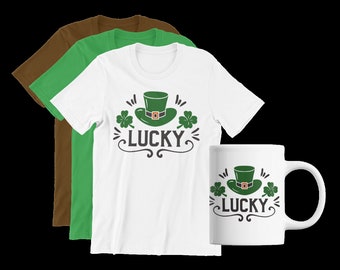 st. Patricks day tshirts , sweatshirt, mug , bundles multiple colors available