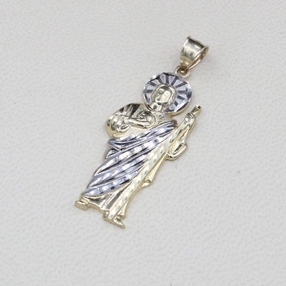 san judas gold charm