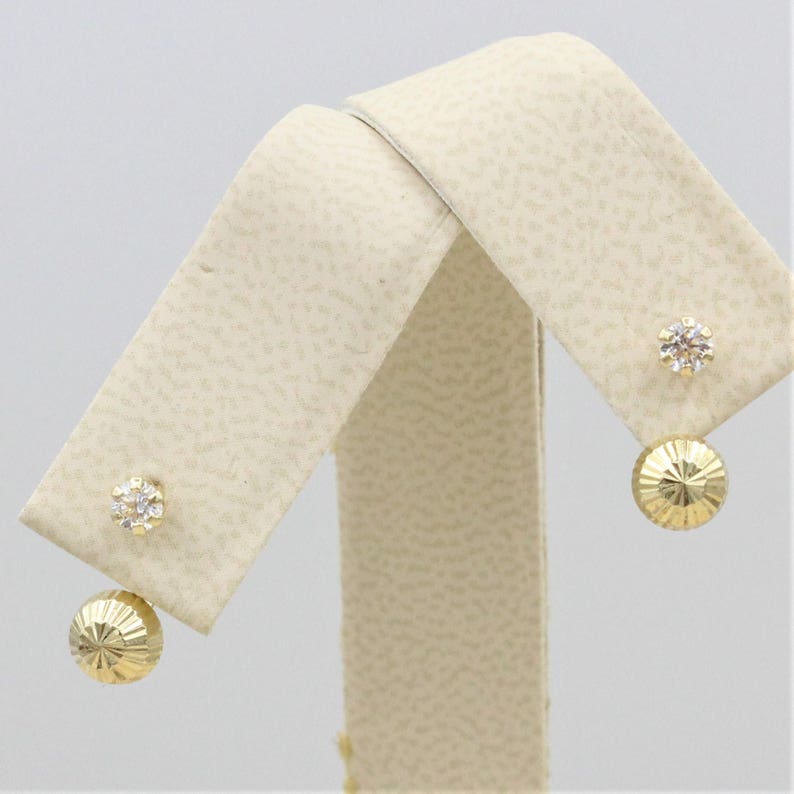 screw on front earrings