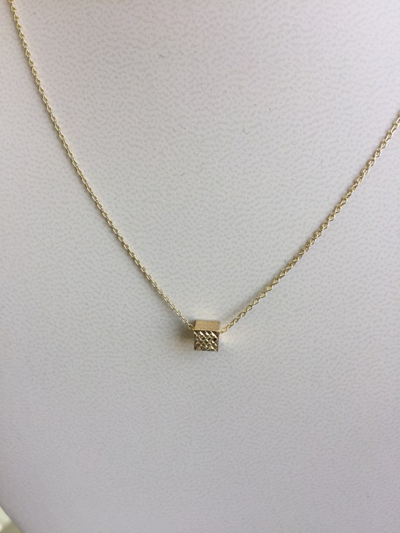 14K Yellow Gold Special Mother Pendant on an Adjustable 14K Yellow Gold Chain Necklace