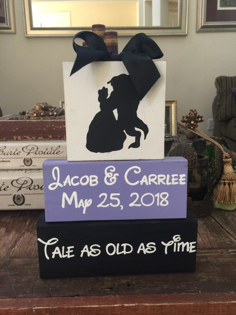 Disney Wedding Beauty The Beast Disney Wedding Table Bridal Shower Wedding Shower Baby Shower Nursery Guest Room Office Bedroom