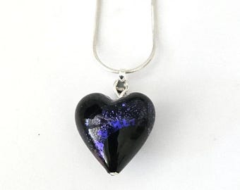 100% Murano Made Heart Pendant