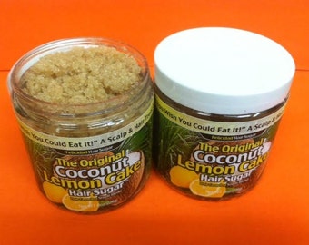 The Original Coconut Lemon Cake Scalp and Hair Sugar