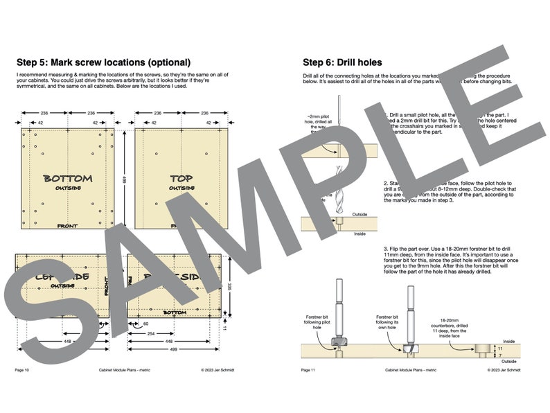 PDF plans Modular Cabinet System image 2