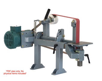 Metrische Pläne - Gen 2 Tilting Belt Grinder