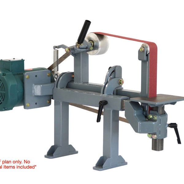 Metrische Pläne - Gen 2 Tilting Belt Grinder