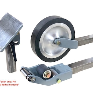 Paquete de planos métricos: accesorios para lijadora de banda de segunda generación