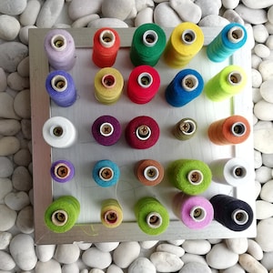 bobin thread holder, cotton reel holder, sewing spool holder, can be made by order, thread stand, sewing organizer, gift for her