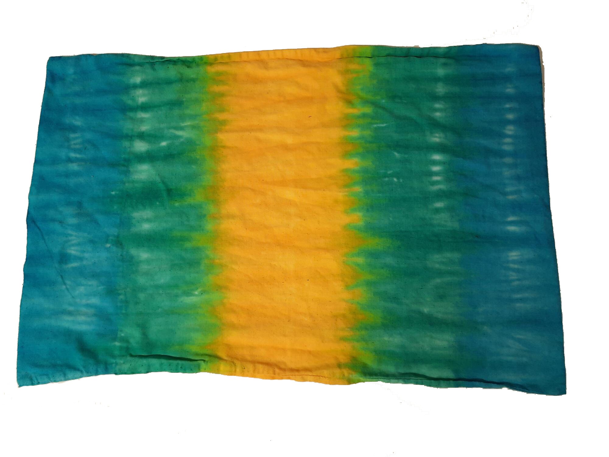 Tie Dye Pillowcase Yellow/Green/Blue Etsy