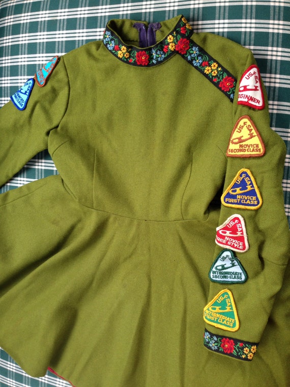wool skater dress