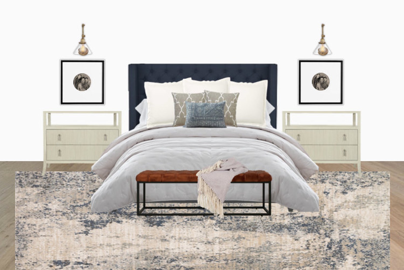 Master Bedroom Interior Design l Virtual Interior Design l ...
