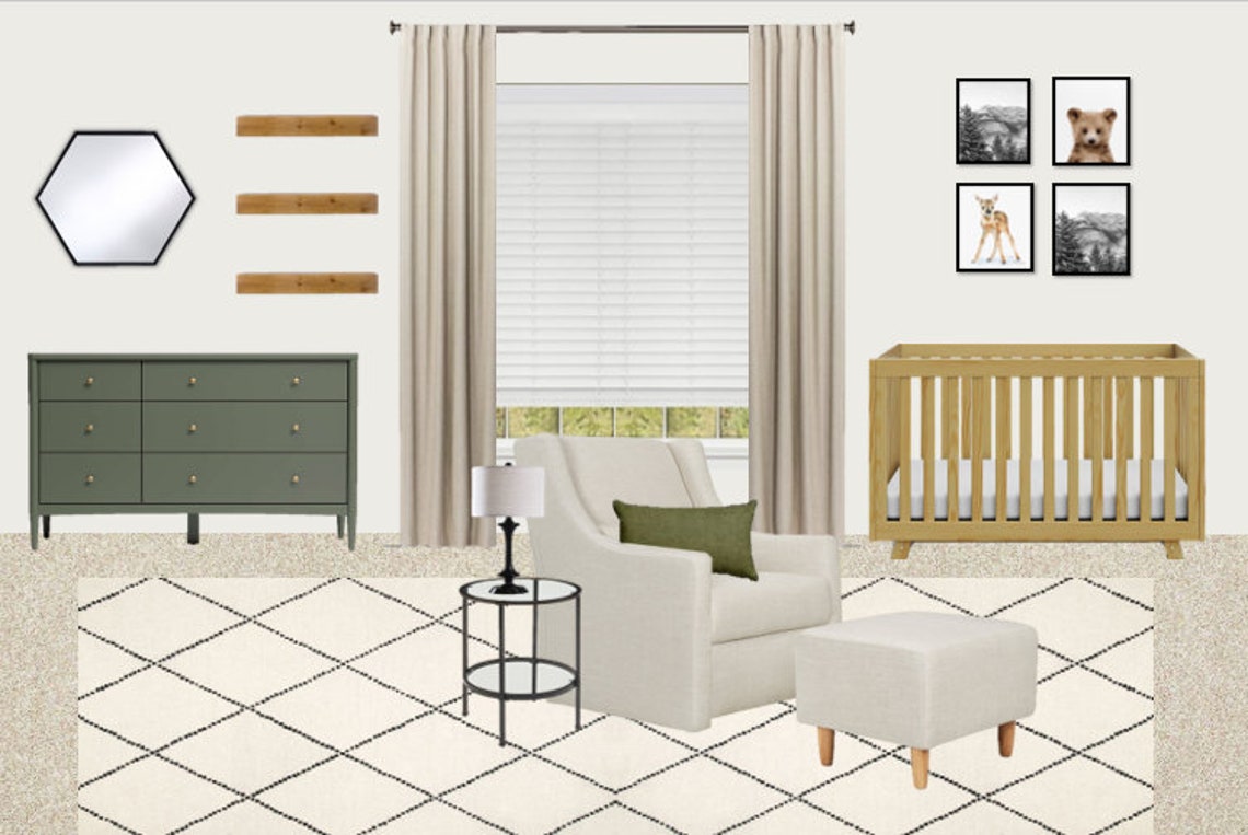 Nursery Design L Nursery E-design L Virtual Nursery Design L Kids Room ...