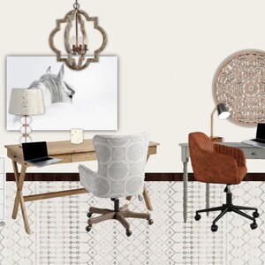 Home Office Interior Design I Home Office Makeover I | Etsy