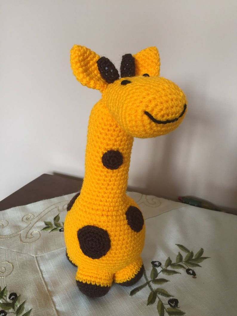 Handmade spotty crochet giraffe image 7