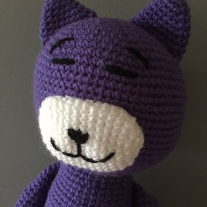 Crochet cat doll, amigurumi cat image 4