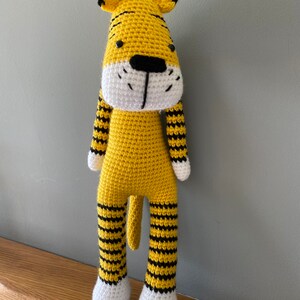 Tiger toy, crochet tiger image 5