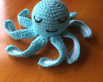 Lindo pulpo de crochet