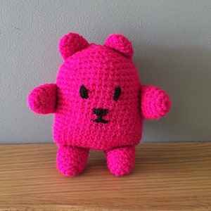 Handmade bear, crochet bear, pram toy image 9