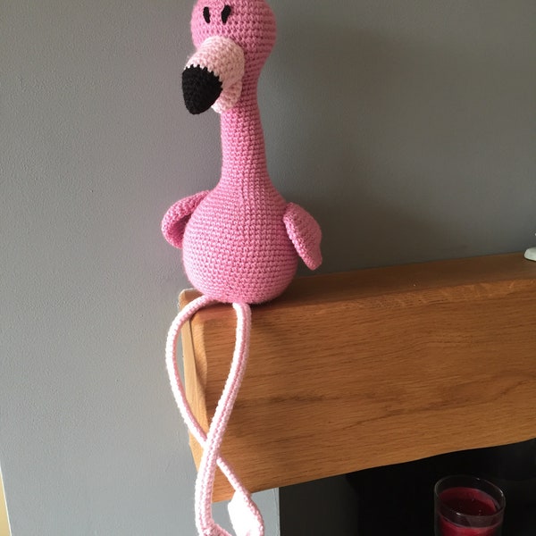 Crochet Pink Flamingo