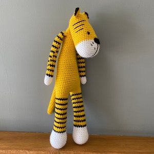 Tiger toy, crochet tiger image 2