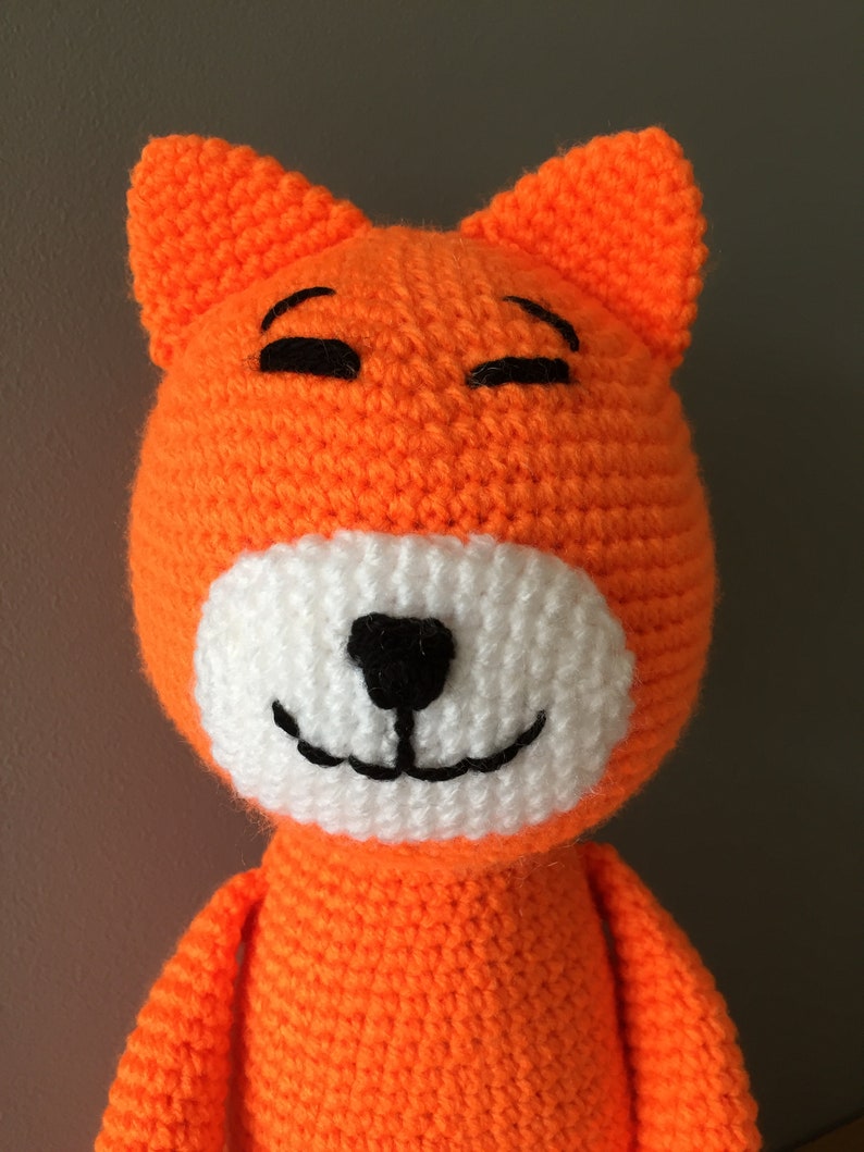 Crochet cat doll, amigurumi cat image 5