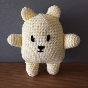 Handmade bear, crochet bear, pram toy image 6