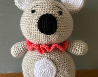 Handmade crochet Koala, amigurumi koala toy